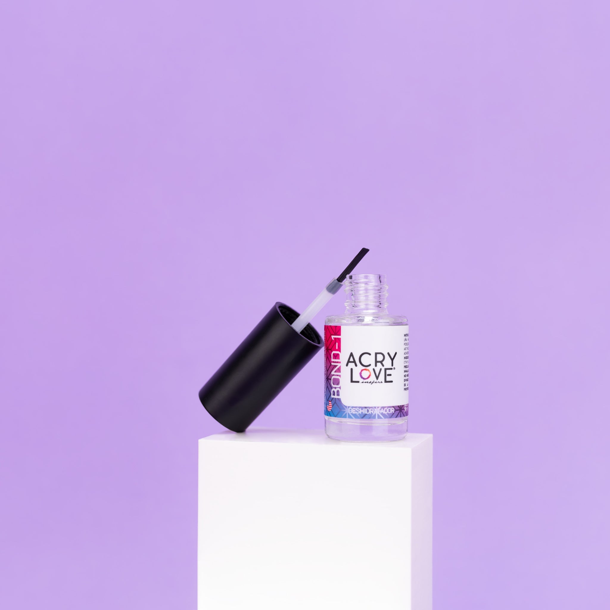 Acry love aceite para cuticulas de uñas, extra bond, para uso en manicura y pedicura, mia secret, cherimoya , super nails, organic