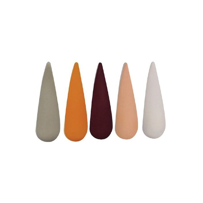 acry love Colección 3D Skin 5 Piezas by Mango Manolo, mia secret, cherimoya, legacy nails, organic nails