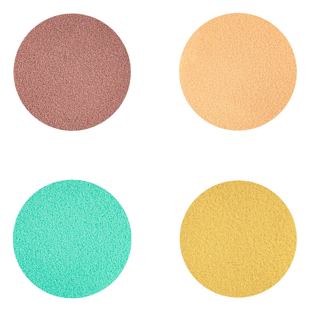 acry love Colección Wild 4 unid polvos acrilicos, mia secret, cherimoya