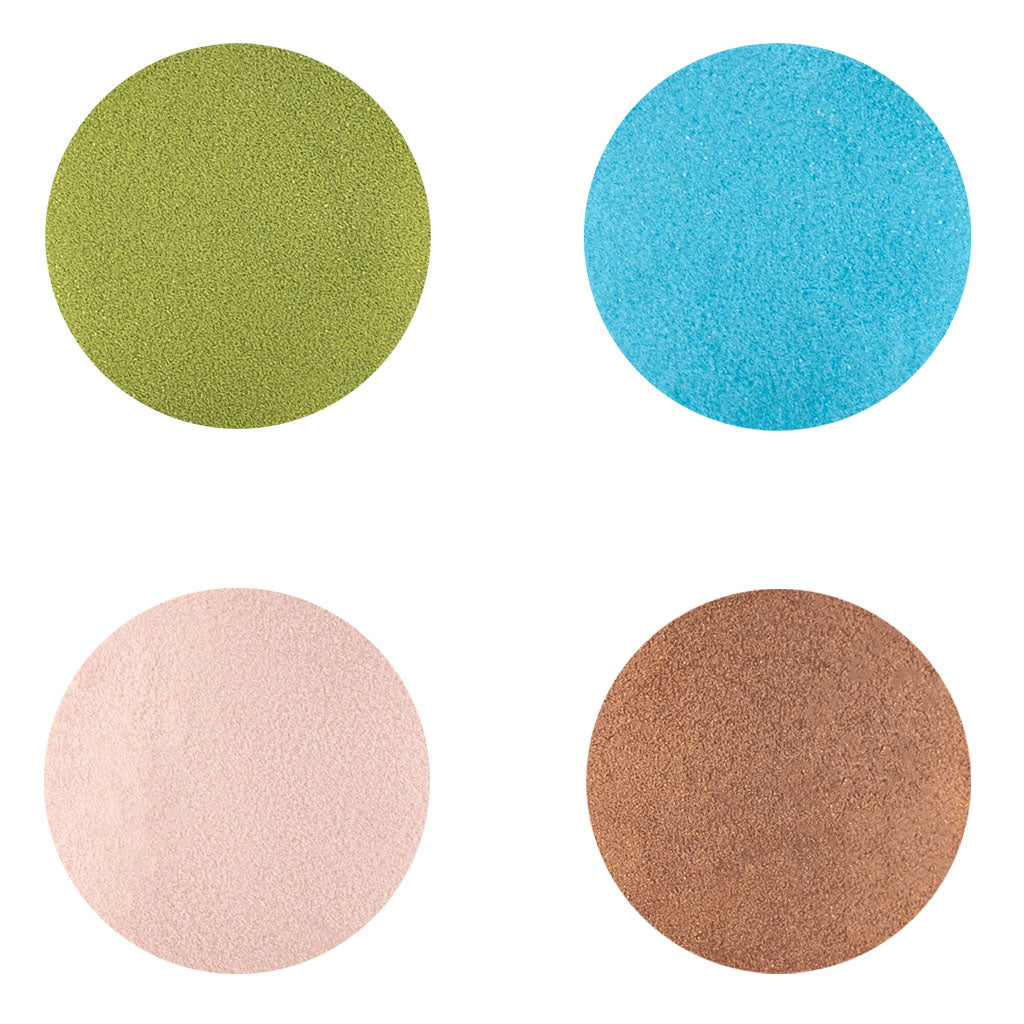 Colección Gabriel Quimbar Playa 4 unid de acry love, polvos acrilicos para uñas