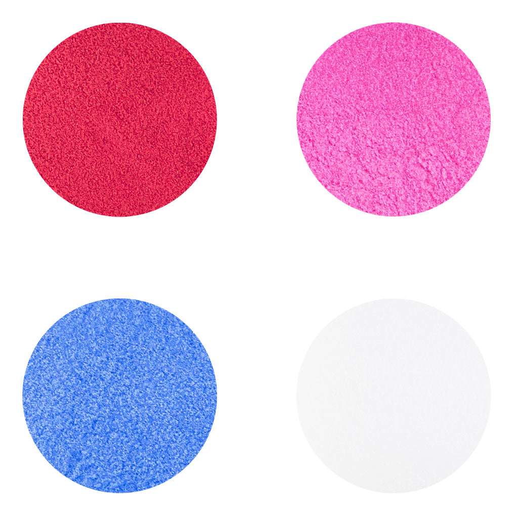 acry love Colección Gabriel Quimbar Super Heroe 4 unid, polvos acrilicos para uñas