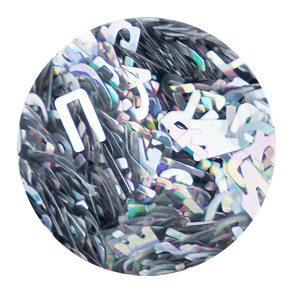 acry love Decor One Confeti ABC #28 decoracion para uñas acrilicas, mia secret, cherimoya