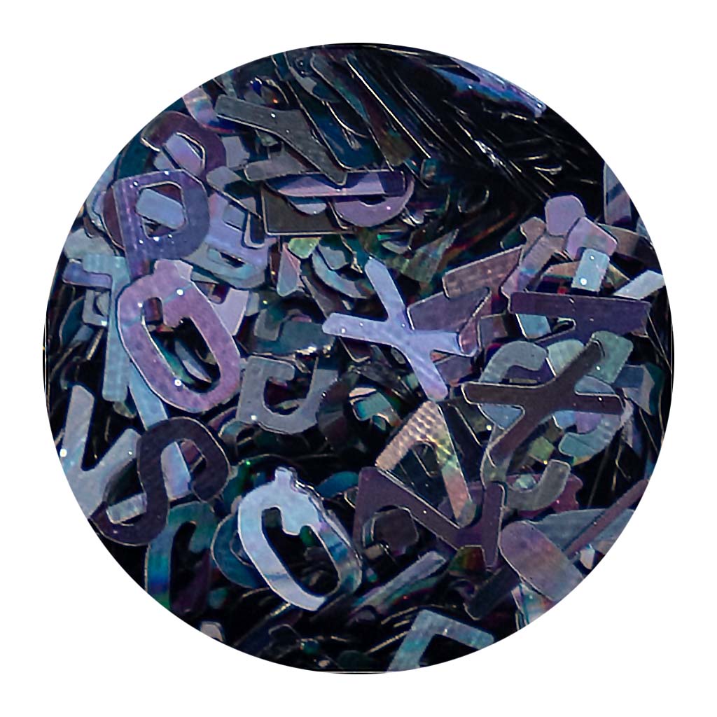 acry love Decor One Confeti ABC #28 decoracion para uñas acrilicas, mia secret, cherimoya