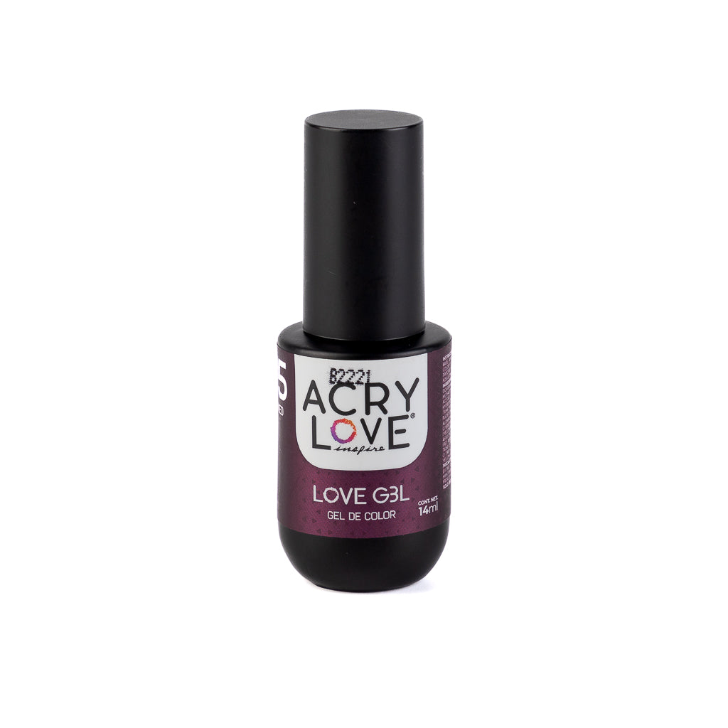 Esmalte para uñas Love Gel #75 Wicked, mia secret, cherimoya, wapizima, legacy nails, organic nails