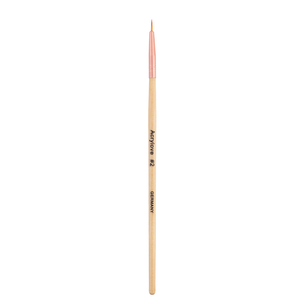 acry love Pincel para uñas Art Liner brush #2, producto para uñas