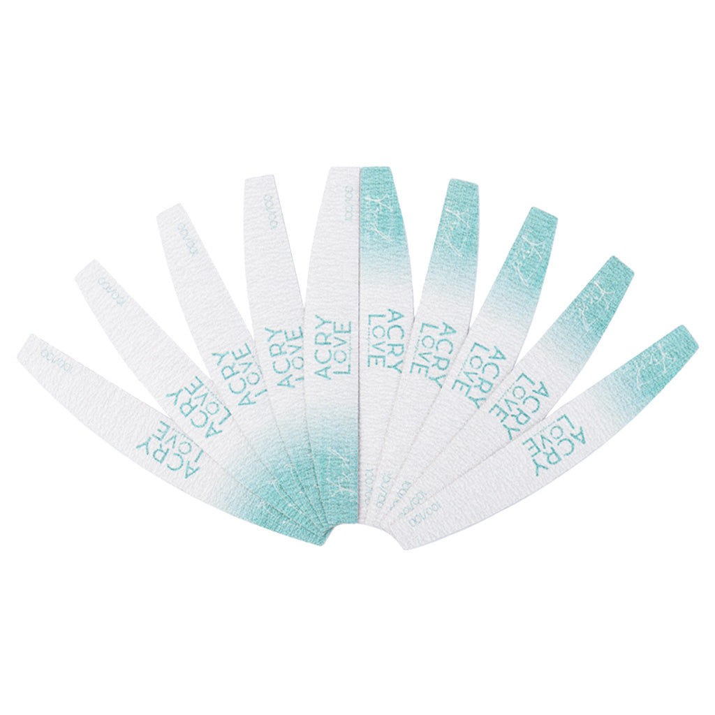 acry love Repuesto para lima de metal Steel 100/100, lima para uñas, mia secret, cherimoya, wapizima, masglo