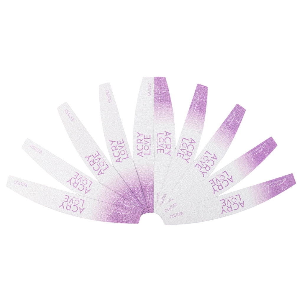 acry love Repuesto 150/150 para lima de metal Steel, lima para uñas, mia secret, cherimoya, masglo, wapizima