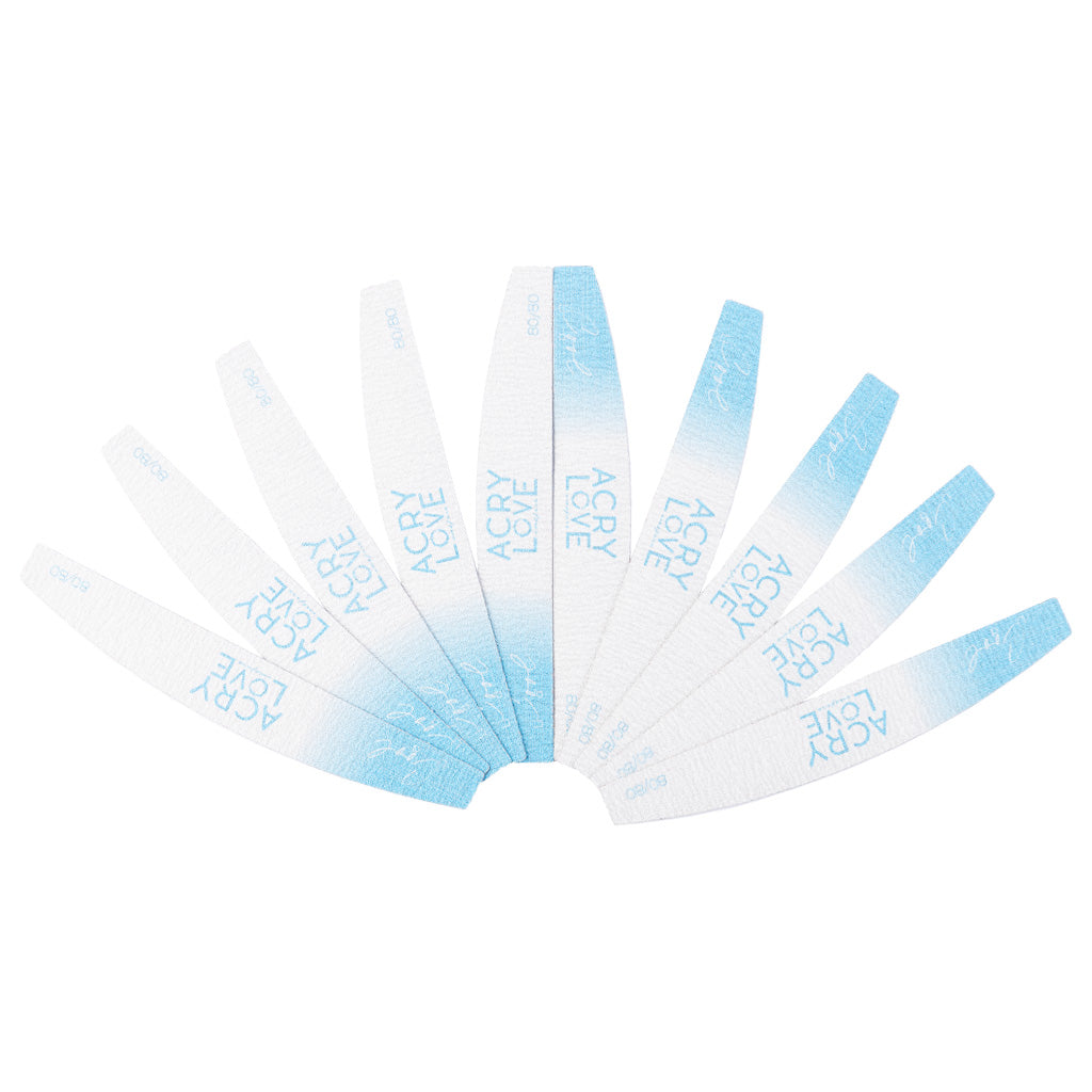 acry love Repuesto para lima de metal Steel 80/80, lima para uñas, mia secret, cherimoya, wapizima, masglo