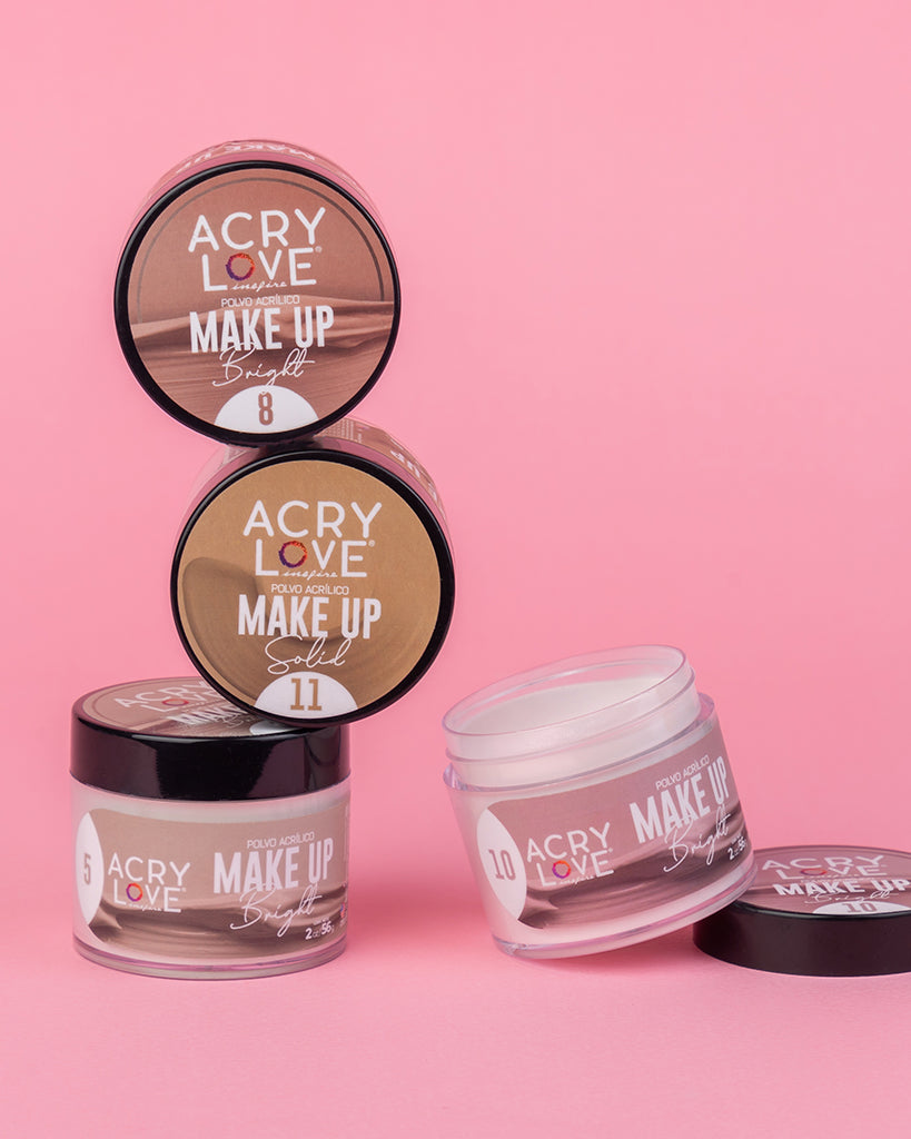 Polvos acrilicos para uñas