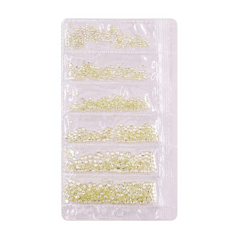 Acry Love Cartera piedra decoracion para uñas acrilicas Full Amarillo #34 decoracion para uñas