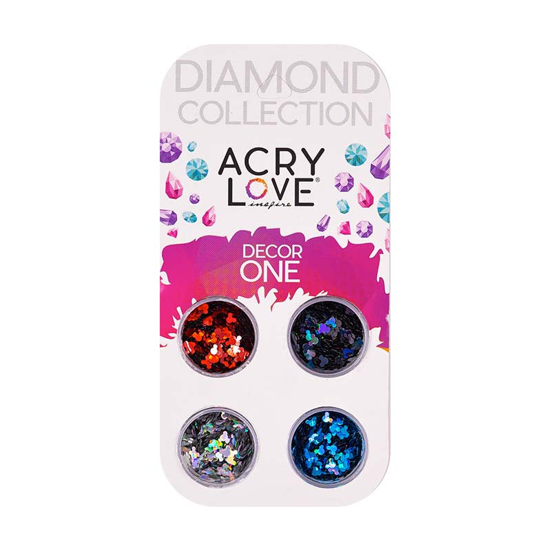 acry love Decor One Mickey Love #27 decoracion para uñas acrilicas