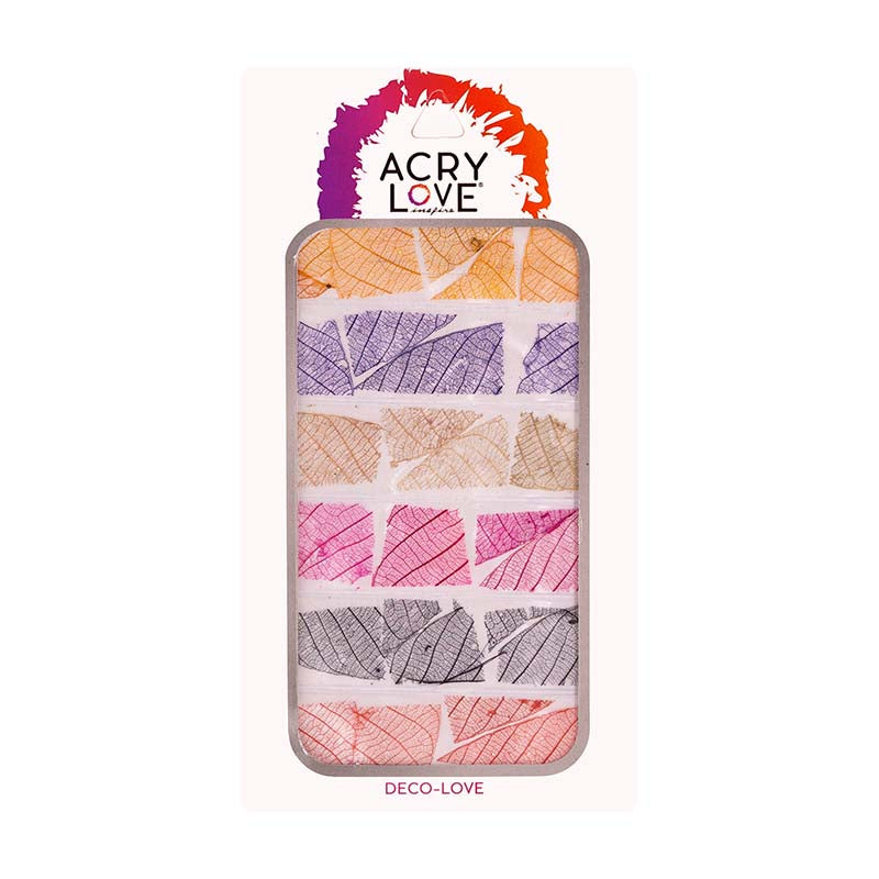 Acry Love Naturaleza Muerta Decoración para unas Mix Hoja Esqueleto