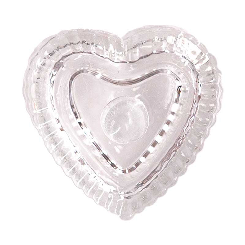 acry love Godete de cristal #1 Corazón para uñas acrilicas