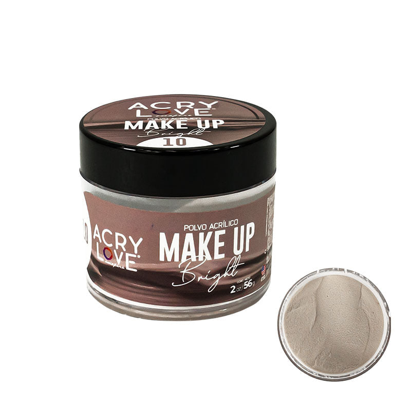 acry love Polvo Acrílico MakeUp N° 10 de 2oz para uñas