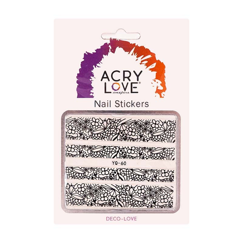 Nail Sticker grecas y figuras decoracion para uñas acrilicas