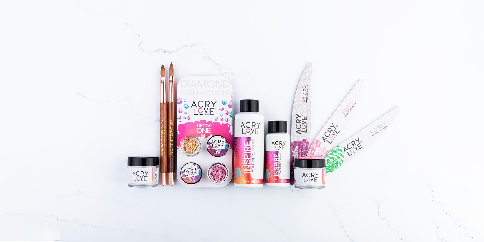 tienda de productos para uñas, todo lo que una acrilista necesita para hacer uñas, manicura