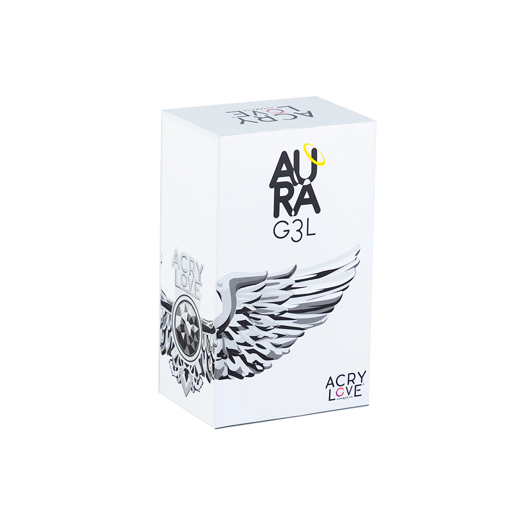 acry love AURA G3L #18 Rubber G3L 10ml, rubber gel para uñas, cherimoya, mia secret, masglo