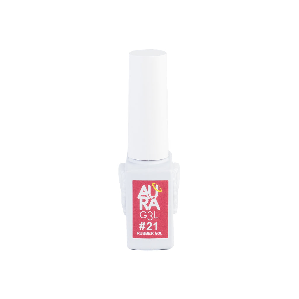 acry love AURA G3L #21 Rubber G3L 10ml, rubber gel para uñas, cherimoya, masglo, mia secret