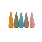 acry love Colección Queens 5 Piezas polvos acrilicos para uñas, mia secret, cherimoya, organic nails, legacy nails