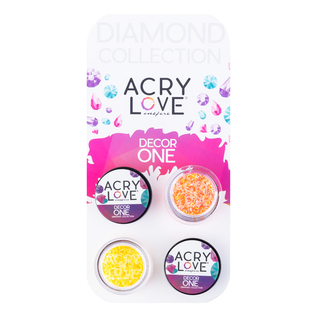 acry love Decor One Krispy #7 decoracion para uñas acrilicas, mia, secret, cherimoya