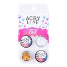acry love Decor One Love Triangle #32 decoracion para uñas acrilicas, mia secret, cherimoya, wapizima