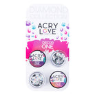 acry love Decor One Sky Mix Plata Tornasol #25 decoracion para uñas acrilicas, mia secret, cherimoya