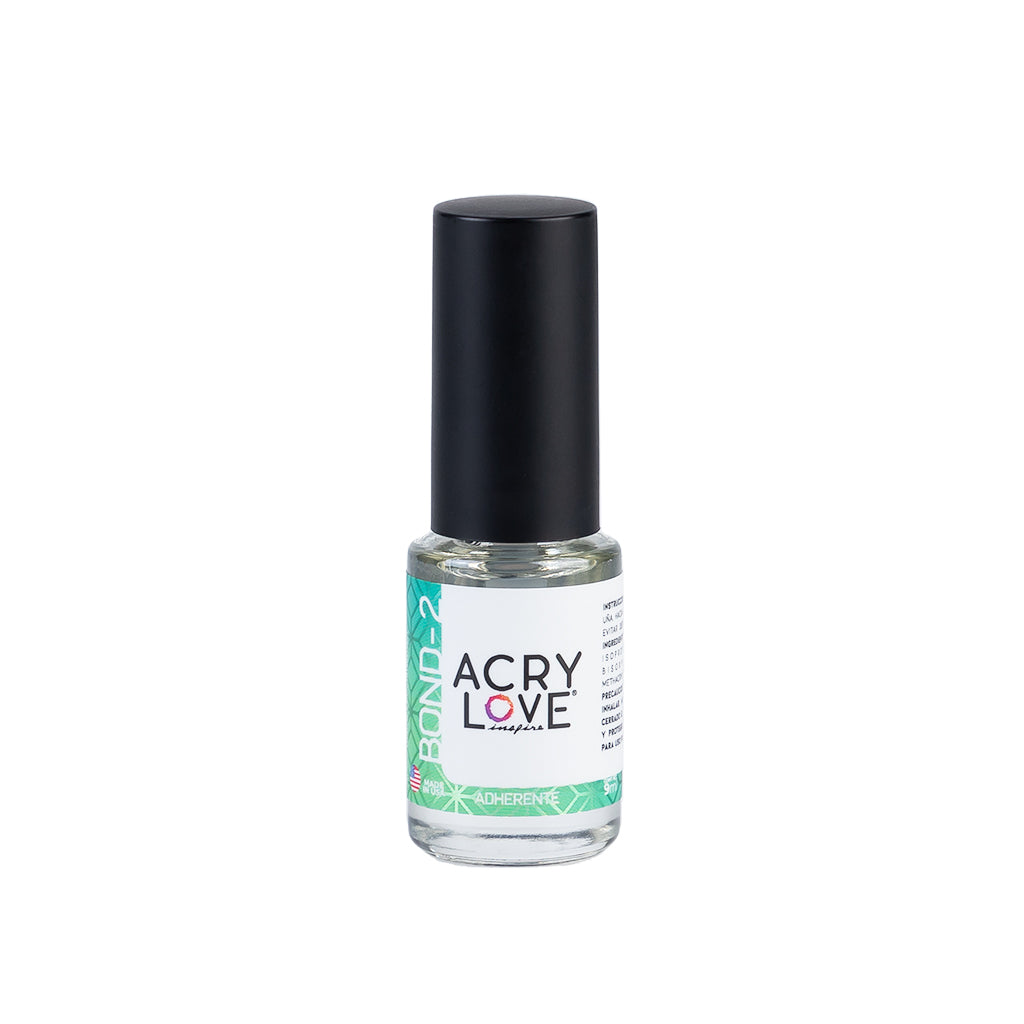 acry love Bond 2 Adherente 9ml, producto para uñas naturales, ultrabond mia secret, cherimoya