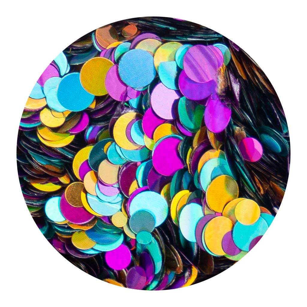 acry love Decor One Circus Confetti #1 decoracion para uñas acrilicas, mia secret, cherimoya