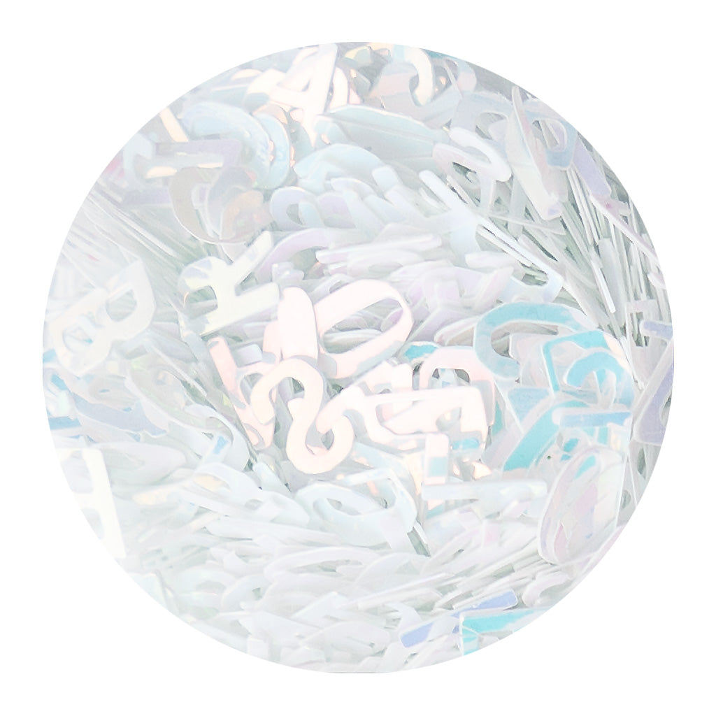 acry love Decor One Confeti ABC #28 decoracion para uñas acrilicas, mia secret, cherimoya