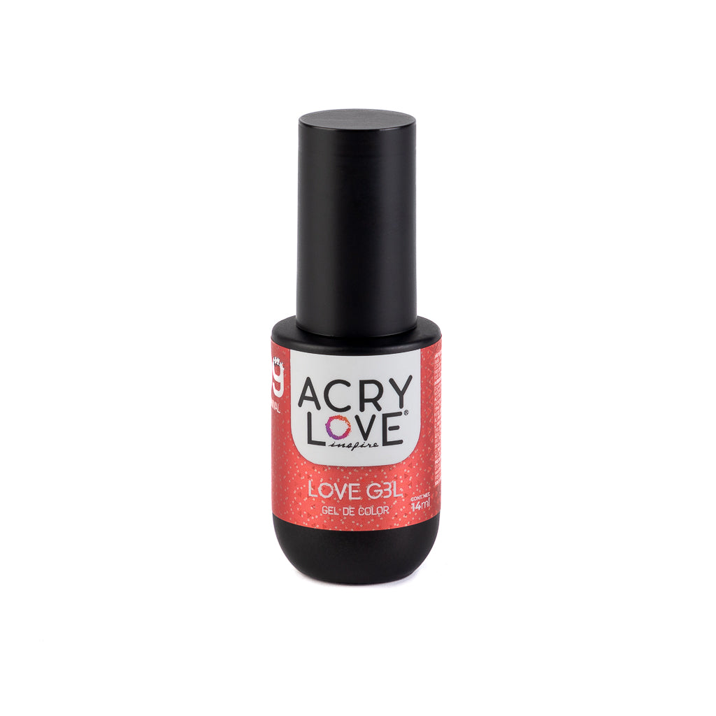 Esmalte para uñas Love Gel #09 Carnival producto para uñas, ideal para manicuristas, esmalte OPI, esmalte masglo, esmalte cherimoya