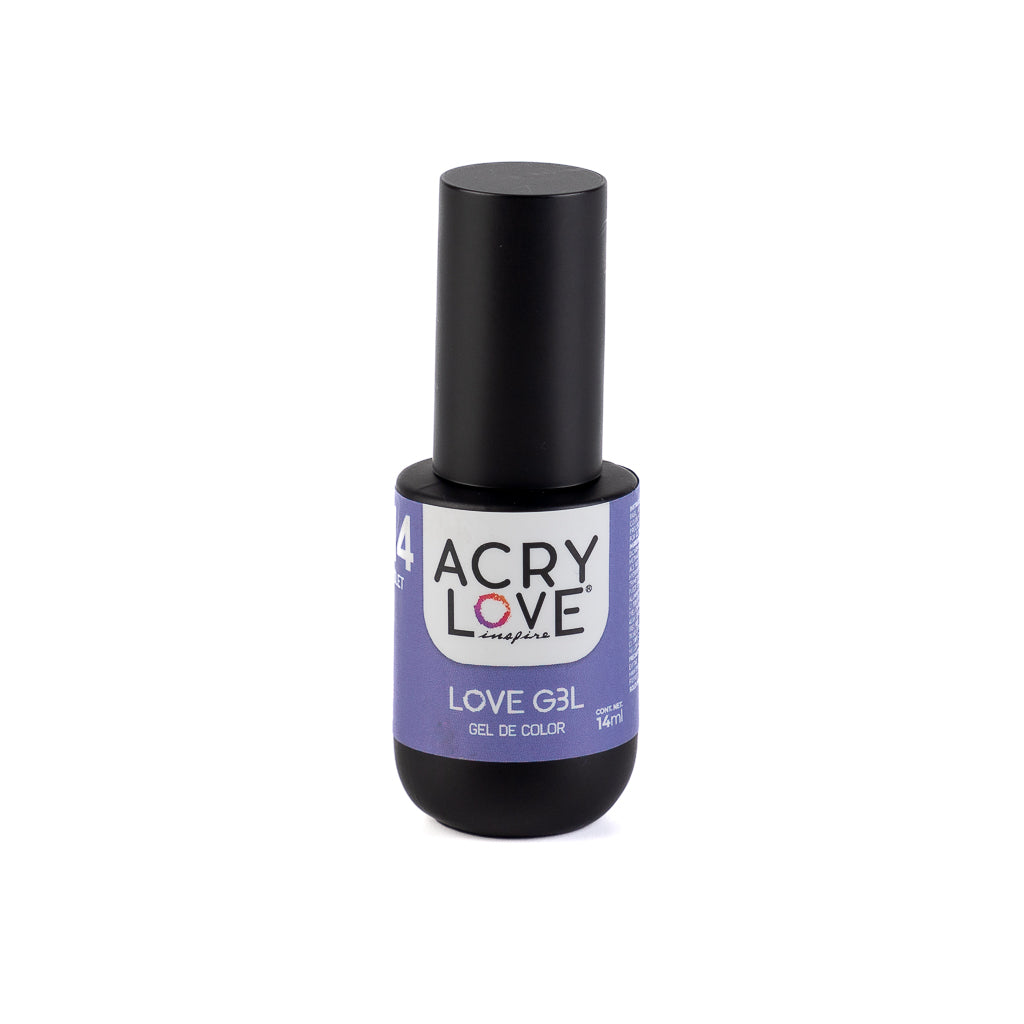 Esmalte para uñas Love Gel #114 Lavander Crunch, mia secret, cherimoya, legacy nails, organic nails, wapizima