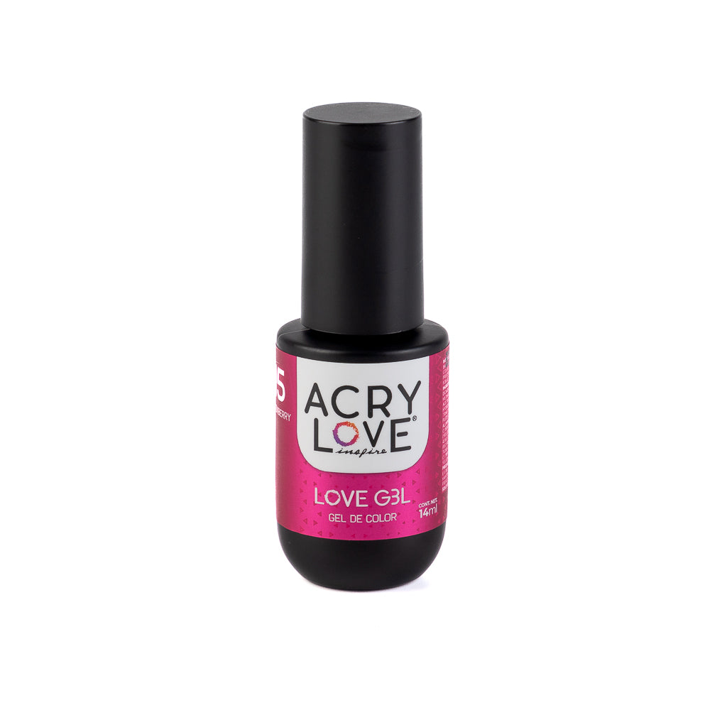 Esmalte para uñas Love Gel #115 Lingonberry, mia secret, cherimoya, legacy nails, organic nails, wapizima