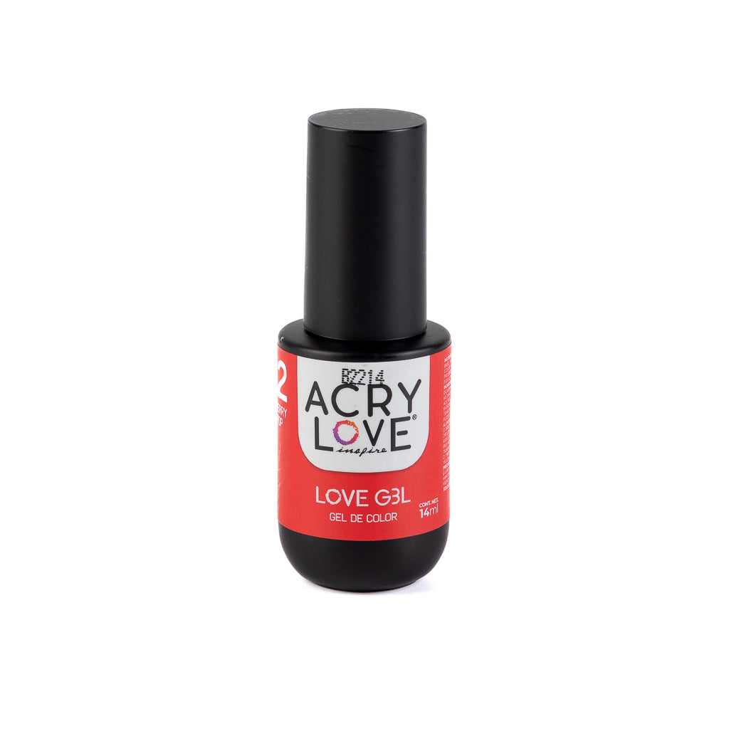 acry love Esmalte para uñas Love Gel #12 Cherry Pop producto para uñas, ideal para manicuristas, esmalte OPI, esmalte masglo, esmalte cherimoya