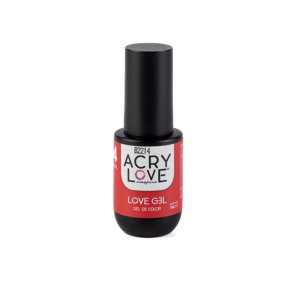 acry love Esmalte para uñas Love Gel #14 Cocktail producto para uñas, ideal para manicuristas, esmalte OPI, esmalte masglo, esmalte cherimoya