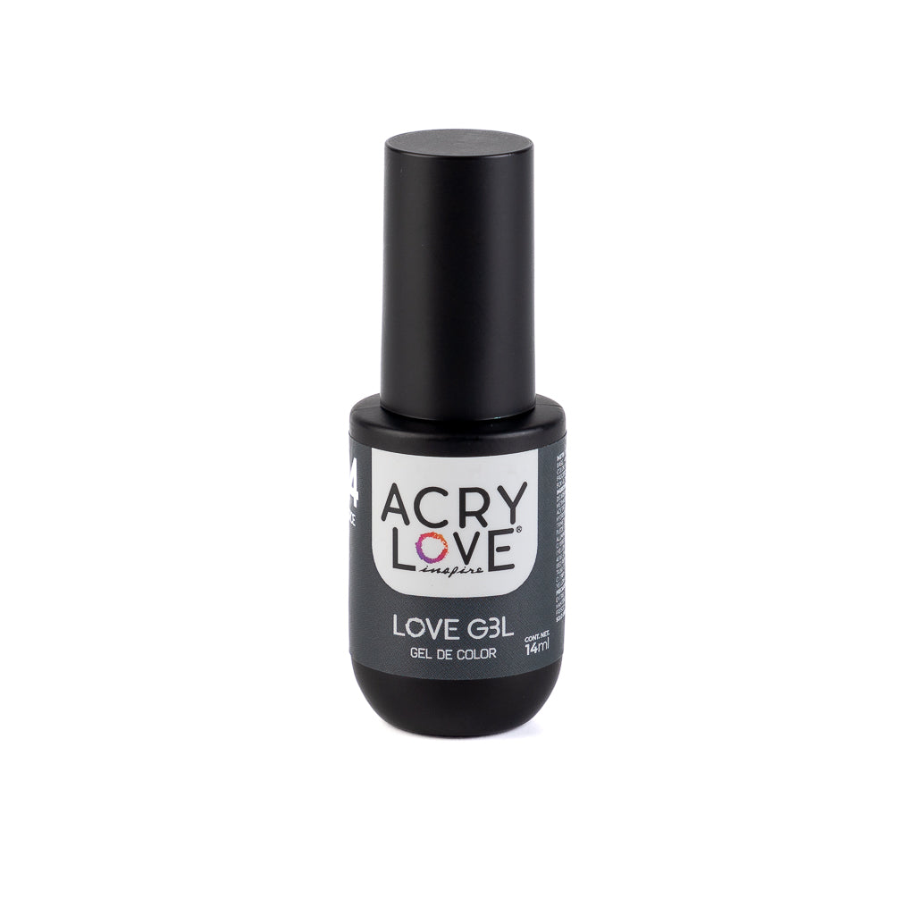 acry love Esmalte para uñas Love Gel #24 Fierce producto para uñas, ideal para manicuristas, esmalte OPI, esmalte masglo, esmalte cherimoya