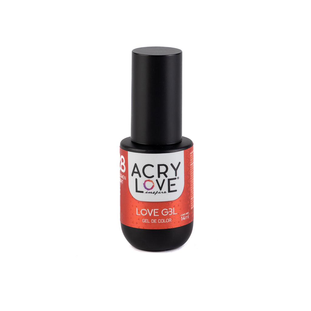 acry love Esmalte para uñas Love Gel #28 Halloween Night producto para uñas, ideal para manicuristas, esmalte OPI, esmalte masglo, esmalte cherimoya