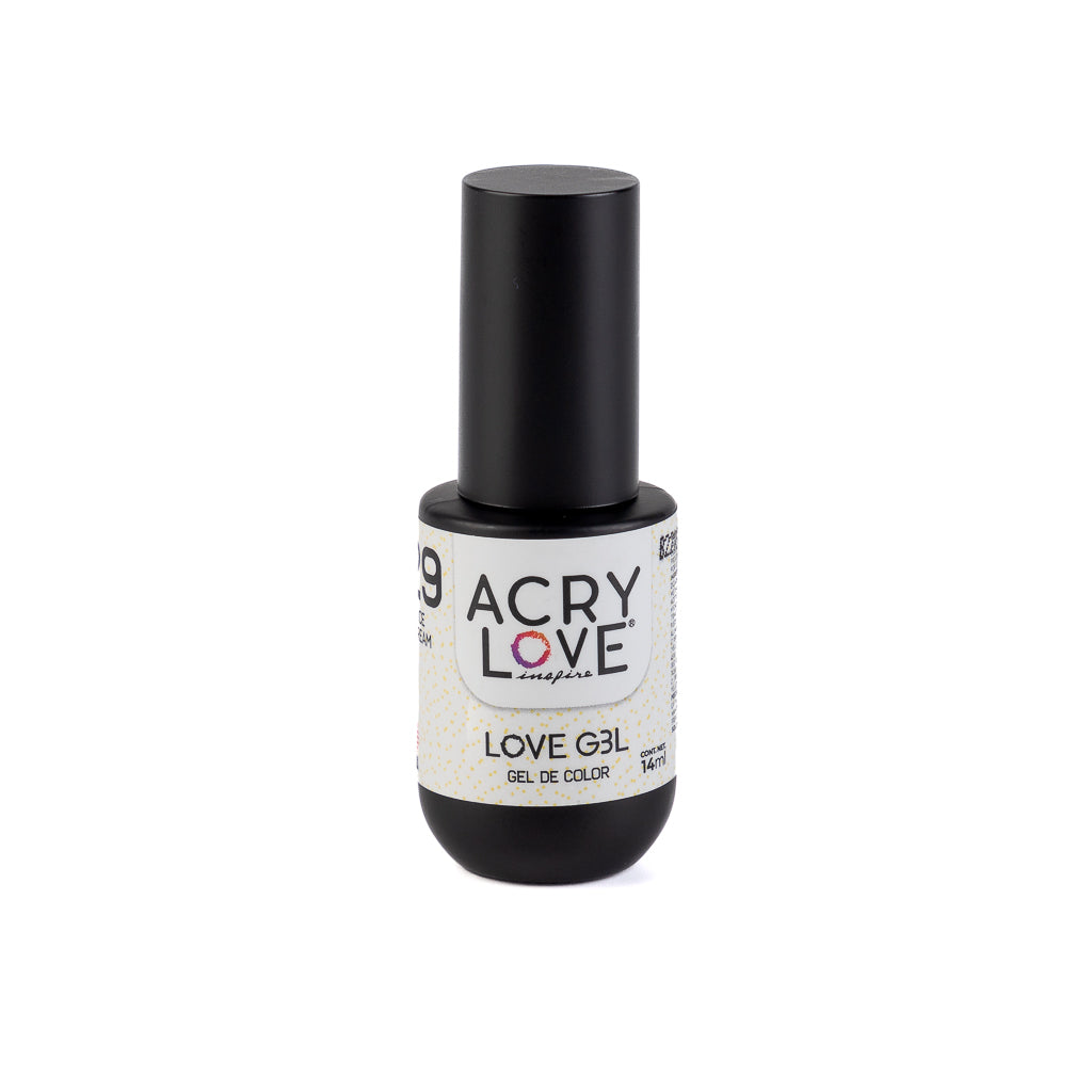 acry love Esmalte para uñas Love Gel #29 Ice Cream producto para uñas, ideal para manicuristas, esmalte OPI, esmalte masglo, esmalte cherimoya