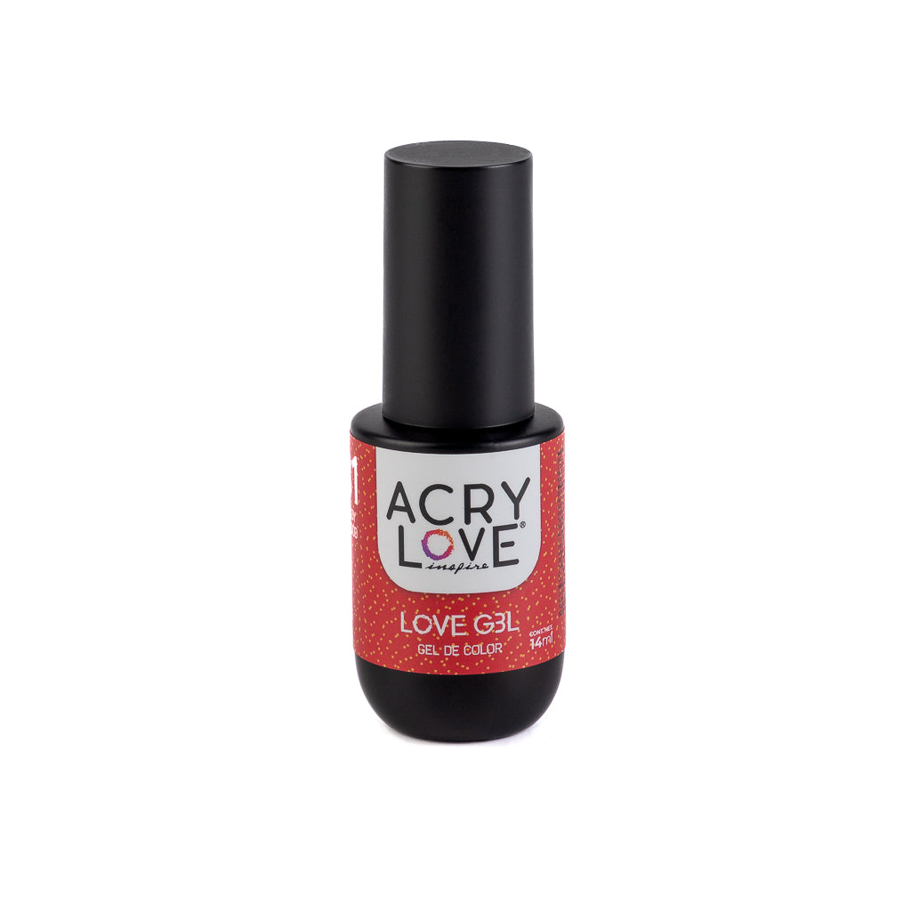 acry love Esmalte para uñas Love Gel #31 Lady Blood producto para uñas, ideal para manicuristas, esmalte OPI, esmalte masglo, esmalte cherimoya