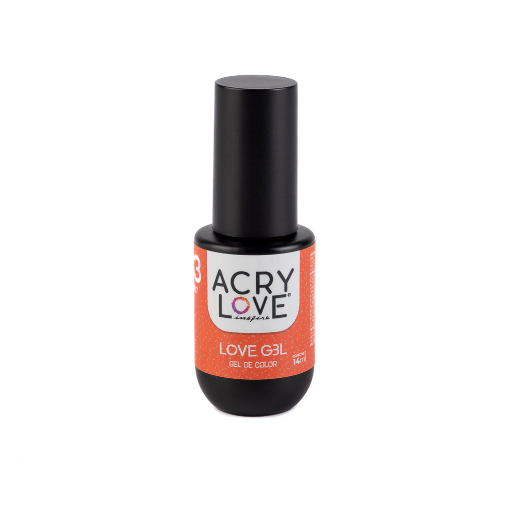 acry love Esmalte para uñas Love Gel #33 Lovely producto para uñas, ideal para manicuristas, esmalte OPI, esmalte masglo, esmalte cherimoya