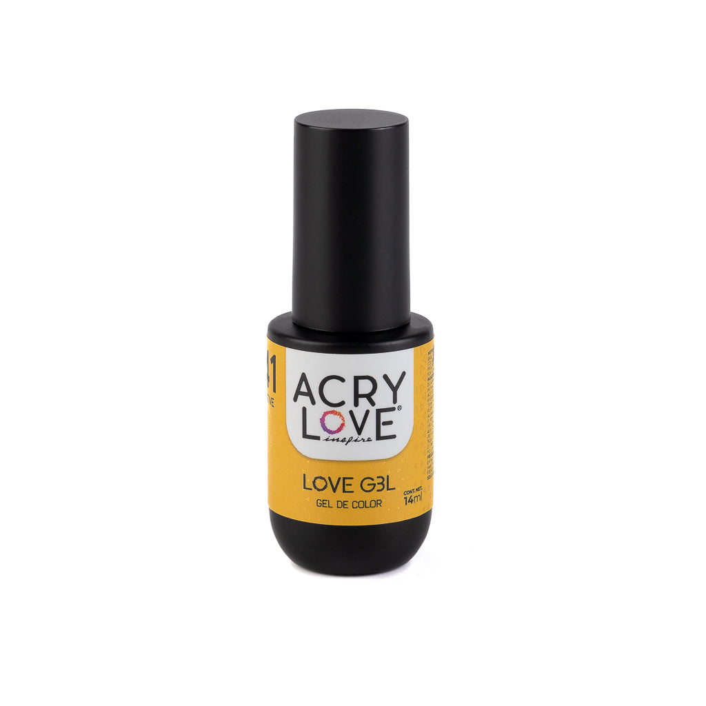 acry love Esmalte para uñas Love Gel #41 Native producto para uñas, ideal para manicuristas, esmalte OPI, esmalte masglo, esmalte cherimoya