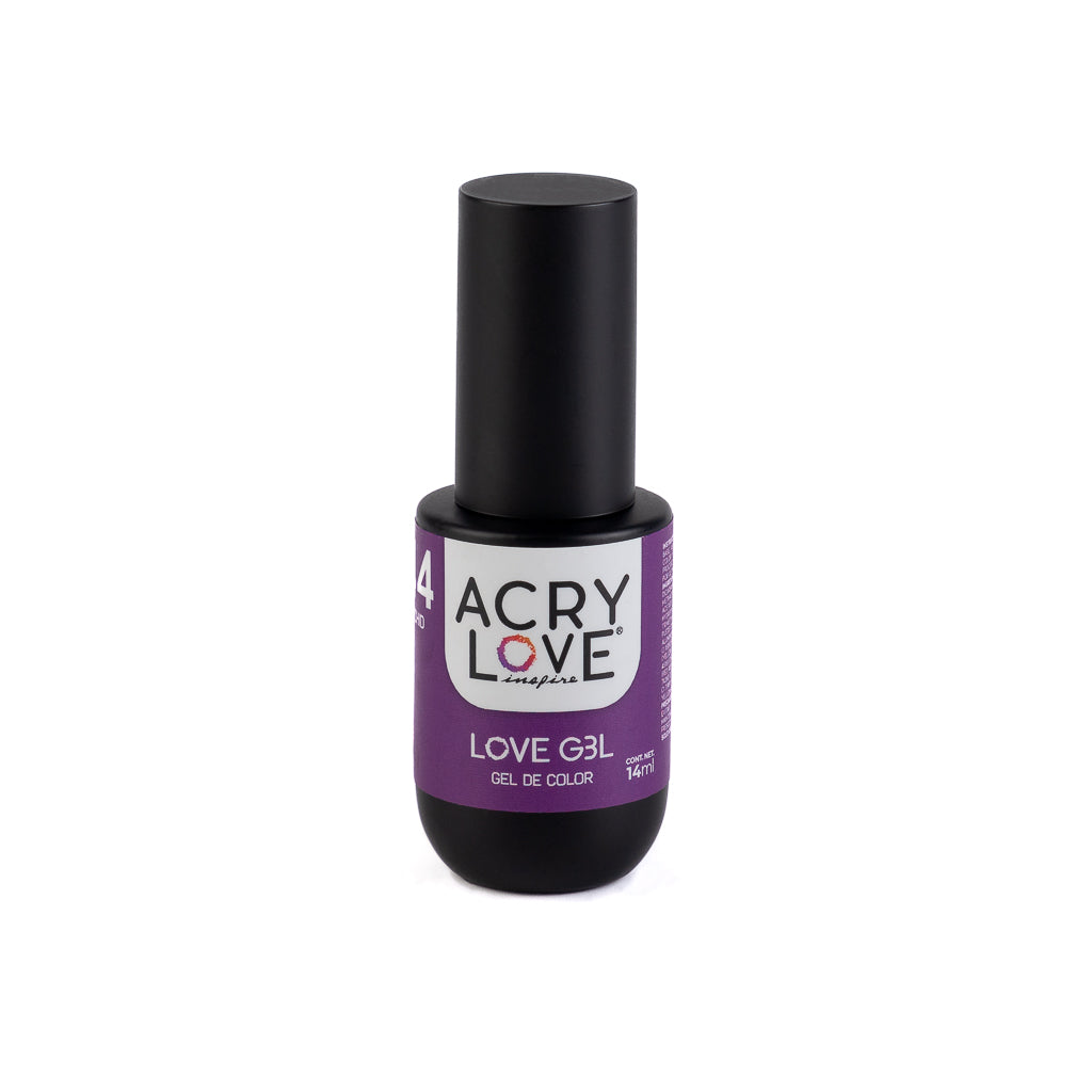 acry love Esmalte para uñas Love Gel #44 Orchid producto para uñas, ideal para manicuristas, esmalte OPI, esmalte masglo, esmalte cherimoya