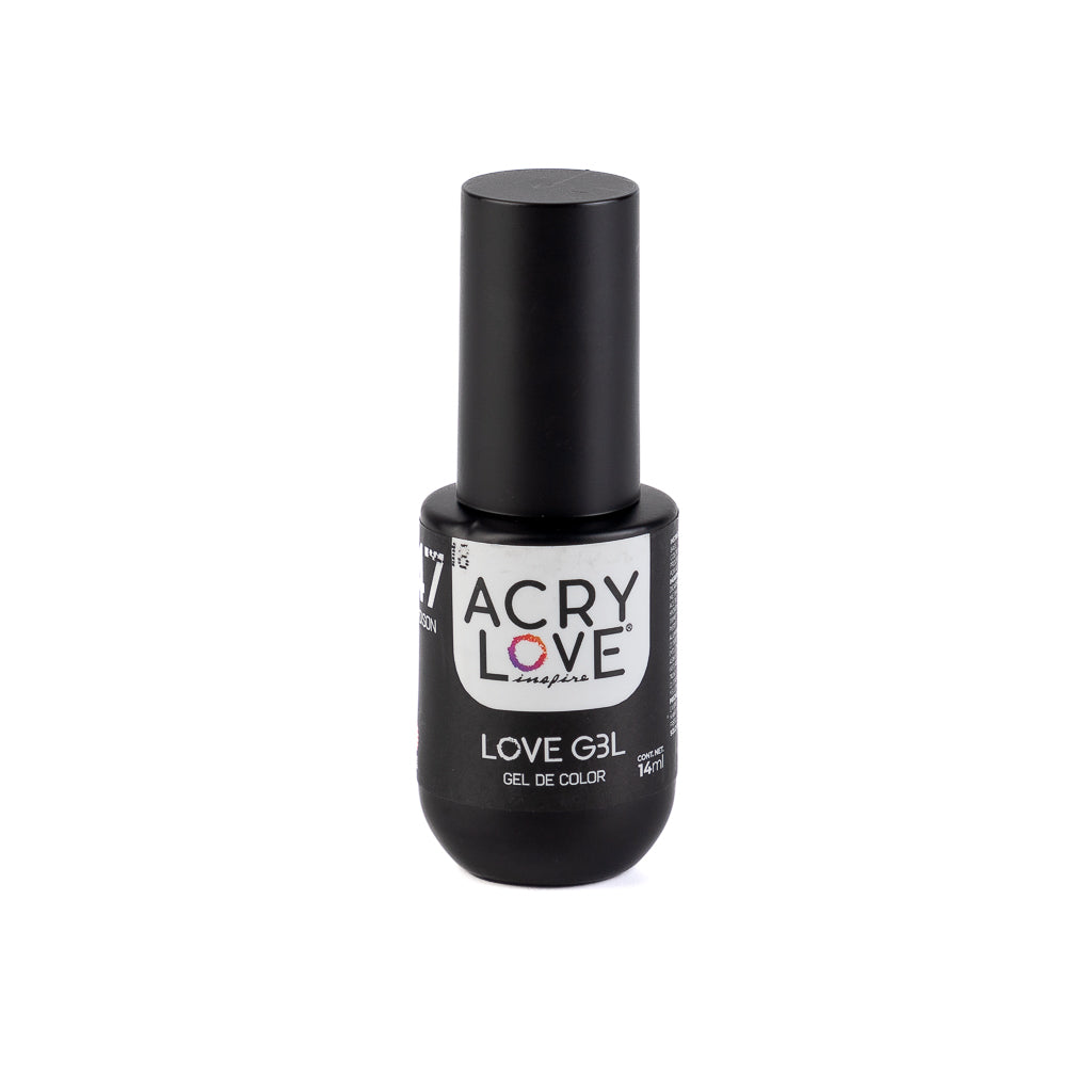acry love Esmalte para uñas Love Gel #47 Poison producto para uñas, ideal para manicuristas, esmalte OPI, esmalte masglo, esmalte cherimoya