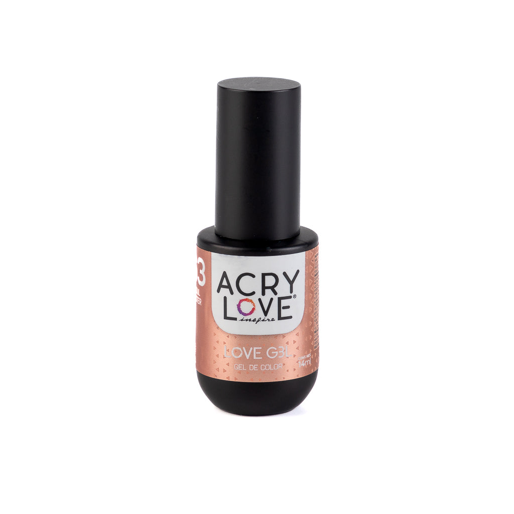 Esmalte para uñas Love Gel #63 Soul Sister, mia secret, cherimoya, legacy nails, organic nails