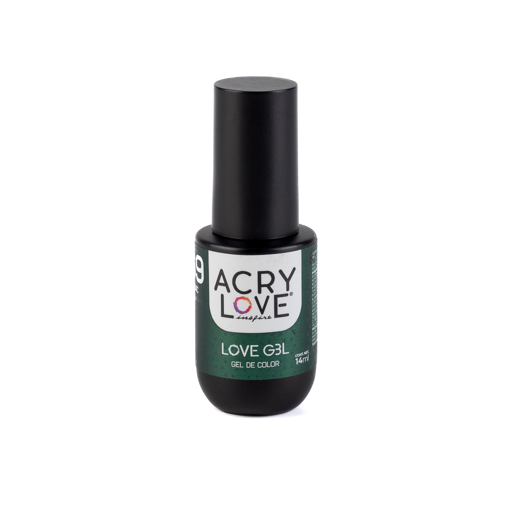 Esmalte para uñas Love Gel #69 Toxic, mia secret, wapizima, cherimoya