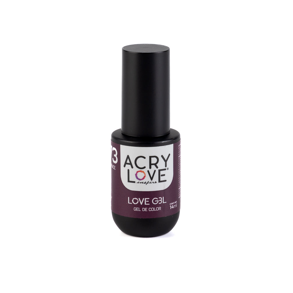 Esmalte para uñas Love Gel #73 Vence, mia secret, cherimoya, organic nails, wapizima