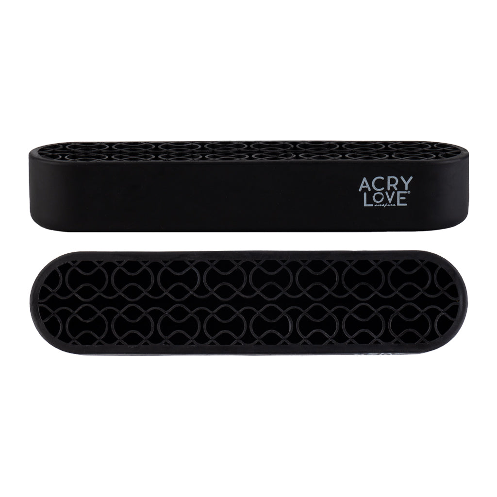 Acry Love Porta Pincel de silicona,  organiza tus pionceles para acrilico, gel uv, esmalte