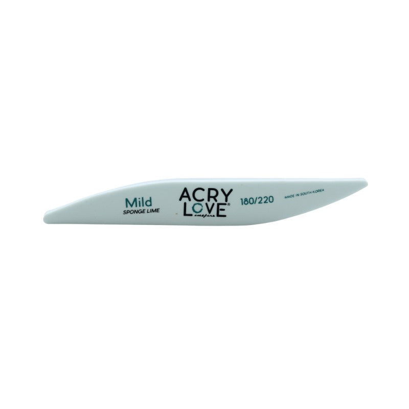 Acry Love Lima 180/220 Sponge Mild para uñas acrilicas, for nails