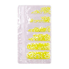 acry love Cartera Piedra Amarillo Neon #172 decoracion para uñas