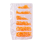 Cartera Piedra Naranja Neon #171 decoracion para uñas acrilicas