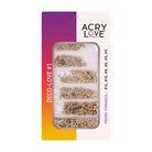 decoracion para uñas de la marca acrylove, tienda de productos para uñas acrilicas